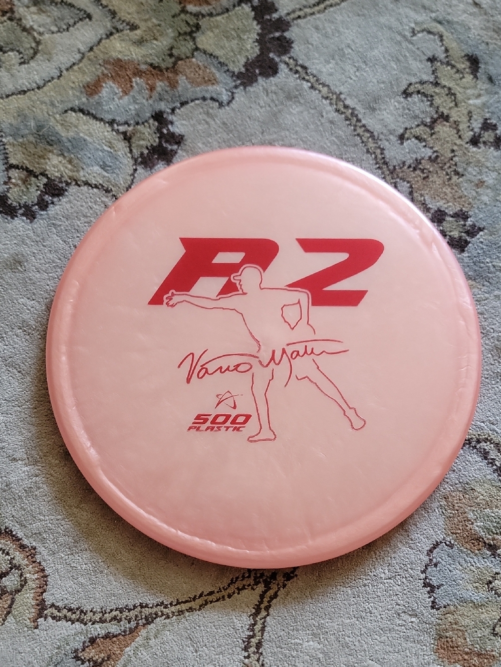 NEW Prodigy Special 500 Plastic A2 Signature Series Disc Peach w/ Red Foil 174G